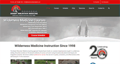 Desktop Screenshot of desertmountainmedicine.com