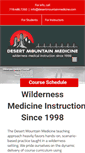 Mobile Screenshot of desertmountainmedicine.com